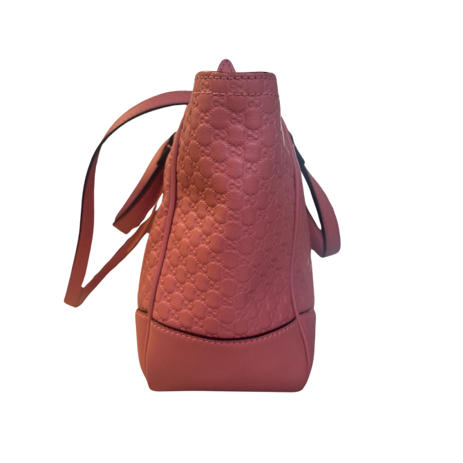 Bolsa Gucci Microguccissima Tote Rose